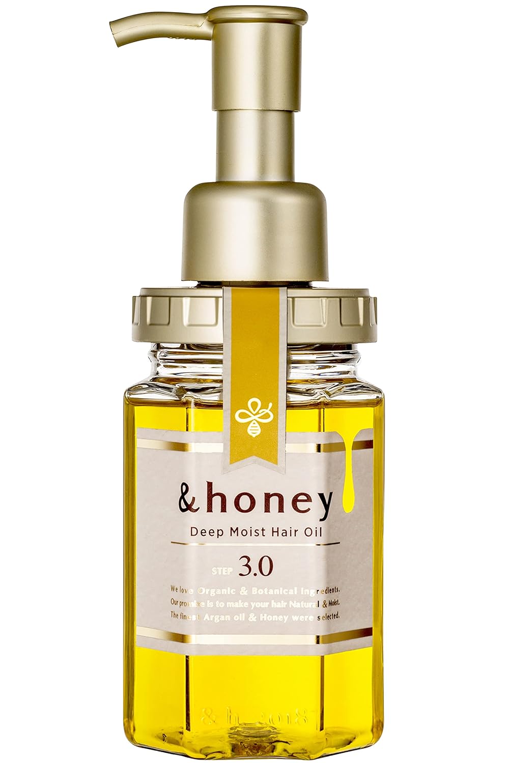 &HONEY - Deep Moist 3.0 Hair Oil “Super Moist Organic Formula Intensive Moisturizing” 100ml