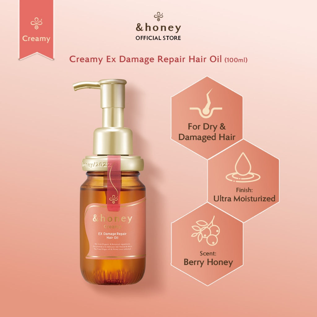 &HONEY Creamy 3.0 EX Damage Repair Hair Oil 100ml