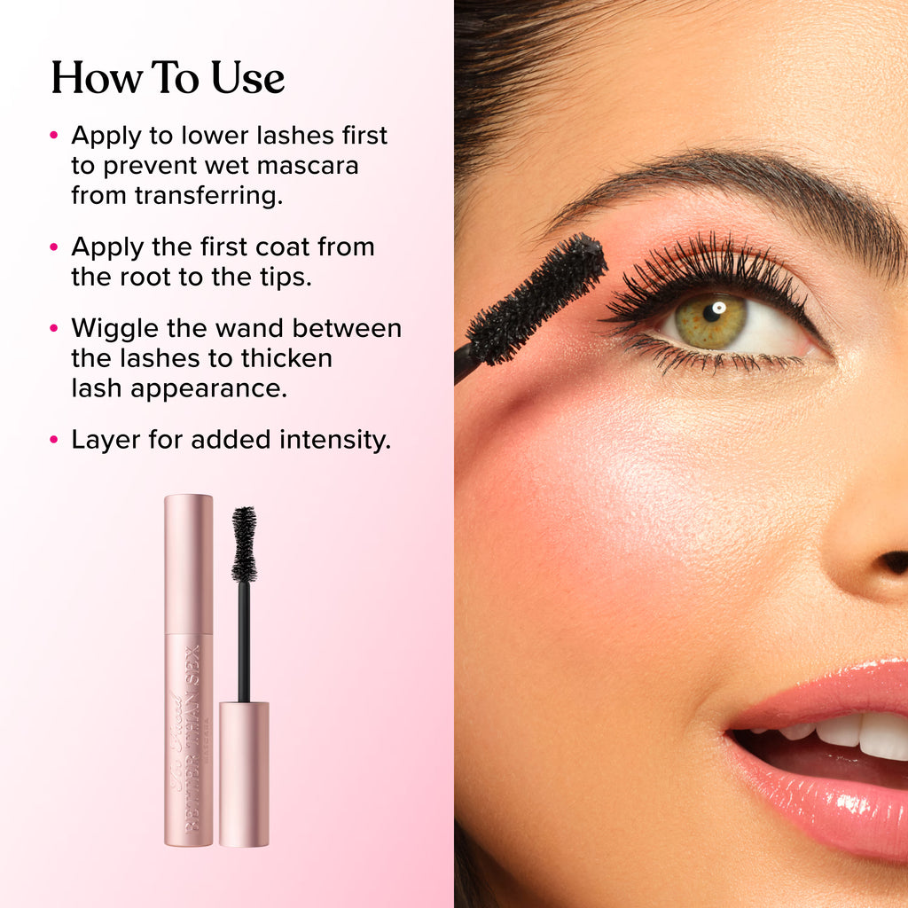 Too Faced Travel Size Better Than Love Mascara