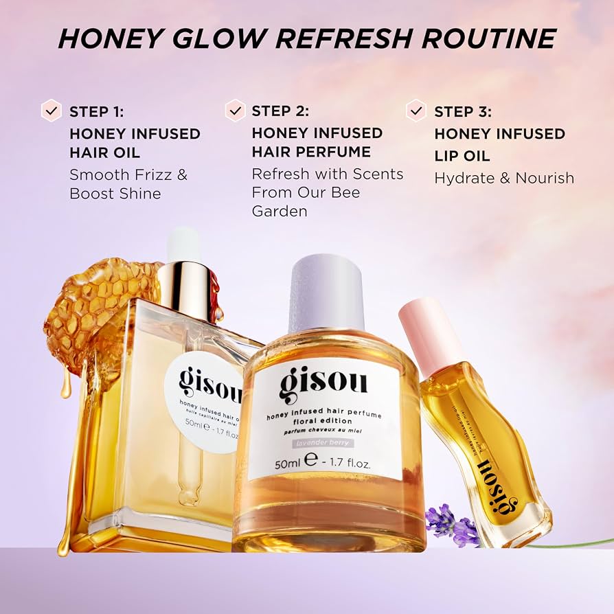 gisou - Honey Infused Hair Perfume Wildflower Honey | Pink Musee Egypt