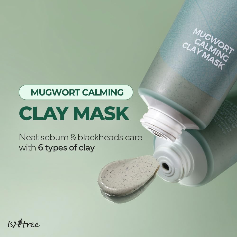 Isntree - Mugwort Calming Clay Mask
