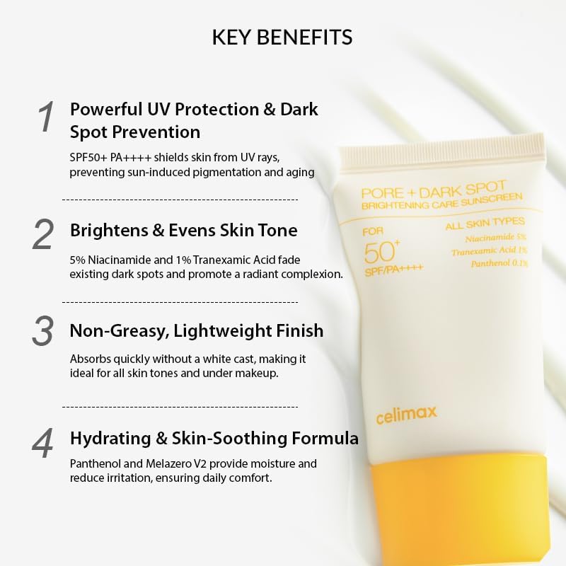 celimax - Pore+Dark Spot Brightening Care Sunscreen