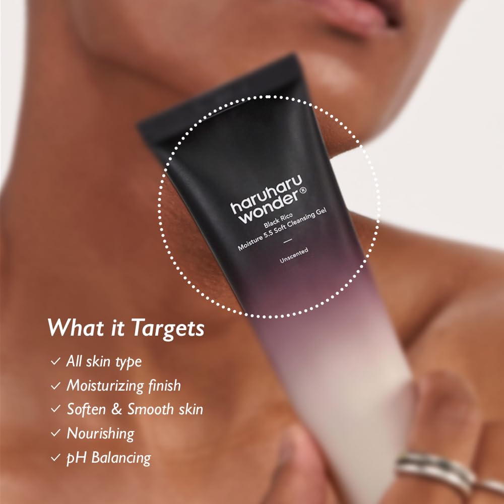 Haruharu WONDER - Black Rice Moisture 5.5 Soft Cleansing Gel 100ml
