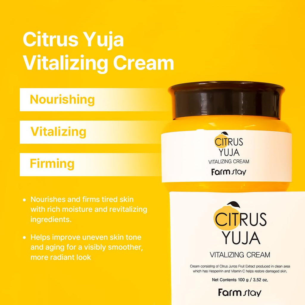 Farmstay Citrus Yuja Vitalizing Sun Cream
