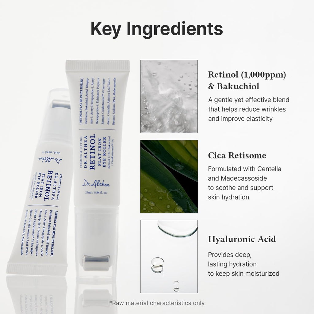 Dr.Althea Retinol Flat Iron Eye Roller