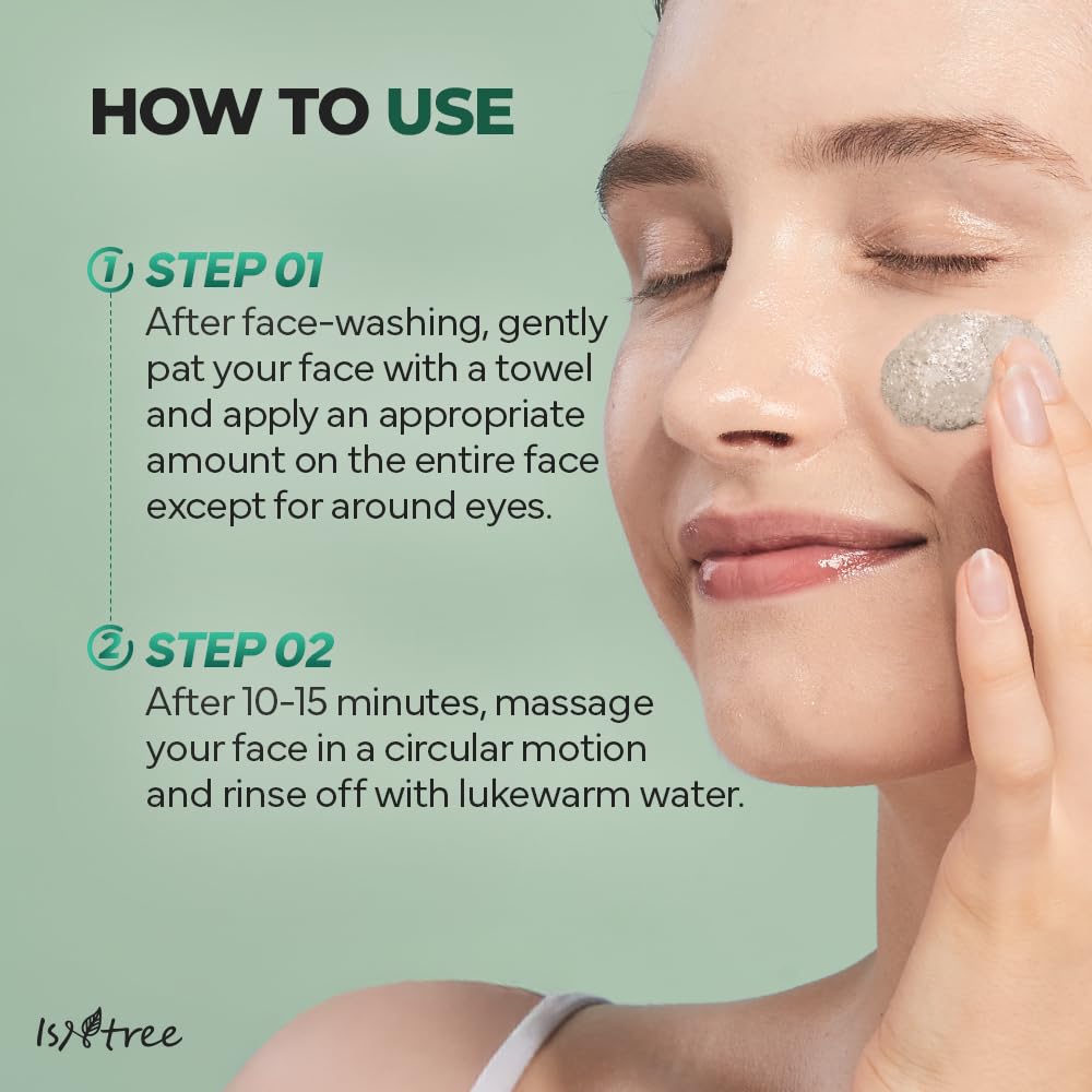 Isntree - Mugwort Calming Clay Mask