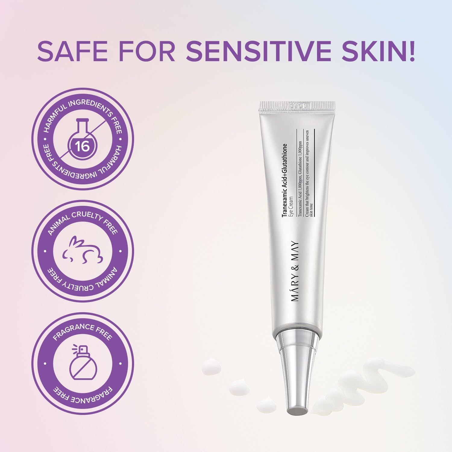 Mary&May - Tranexamic Acid + Glutathione Eye Cream