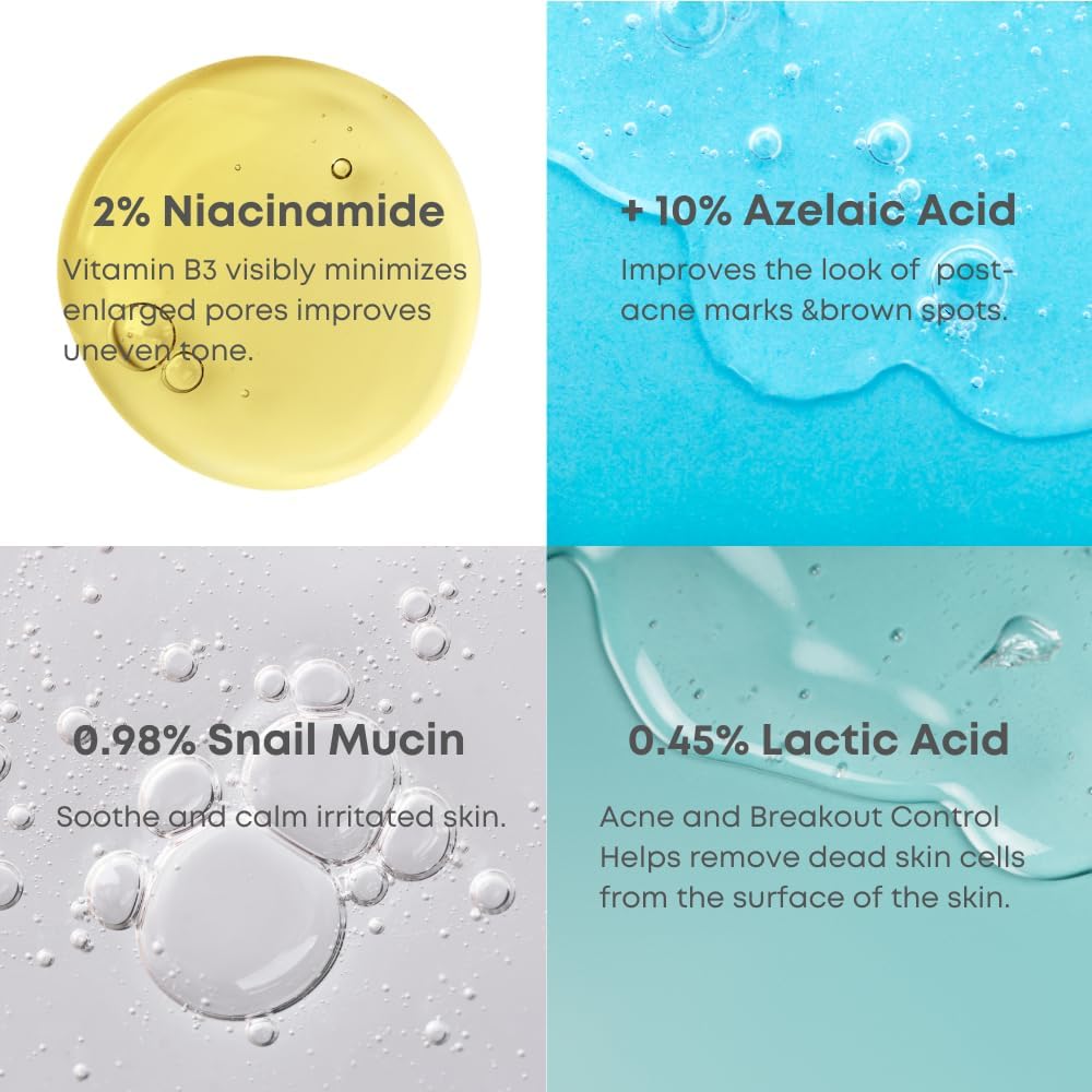 NINELESS - A-Control 10% Azelaic Acid Serum 30 ml