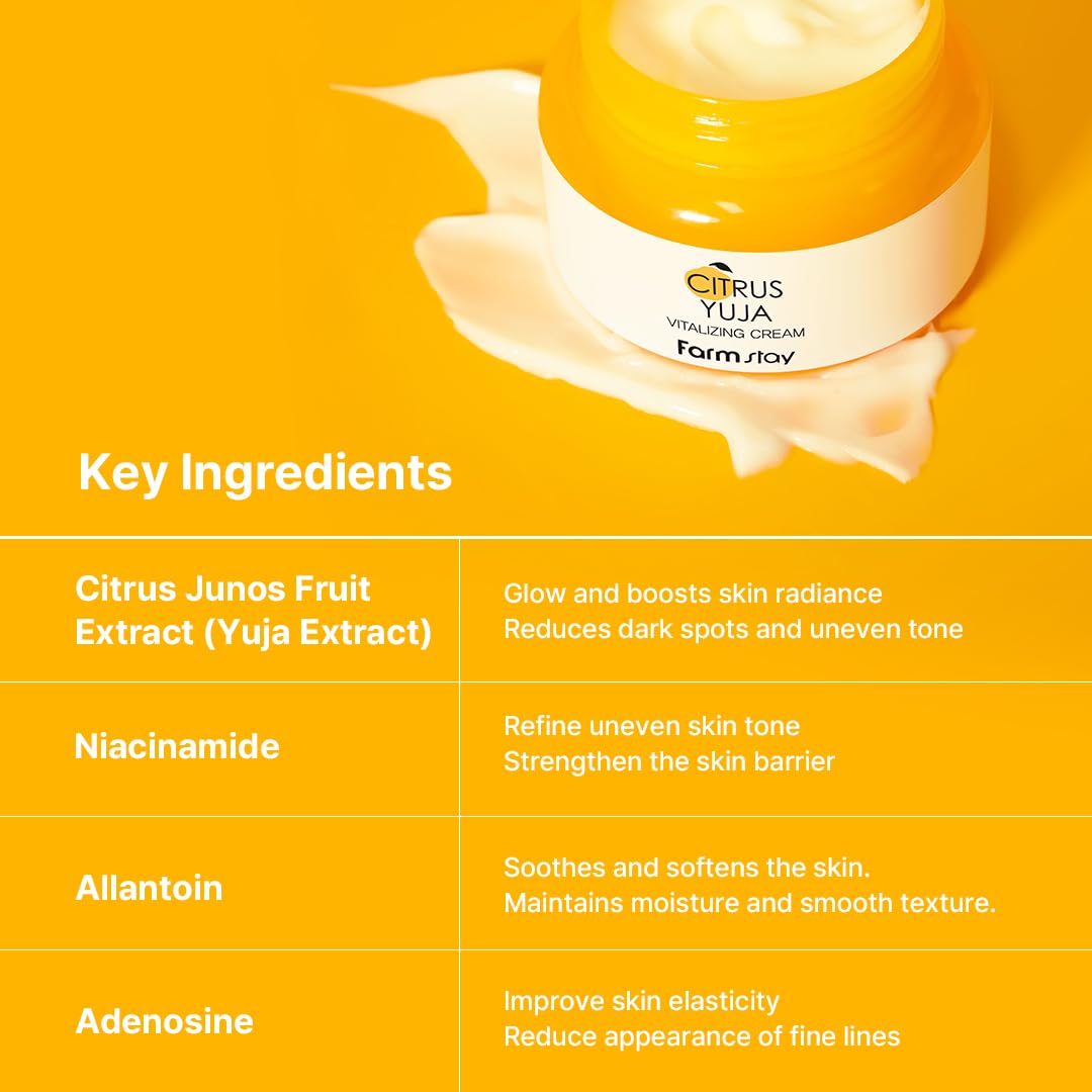 Farmstay Citrus Yuja Vitalizing Sun Cream