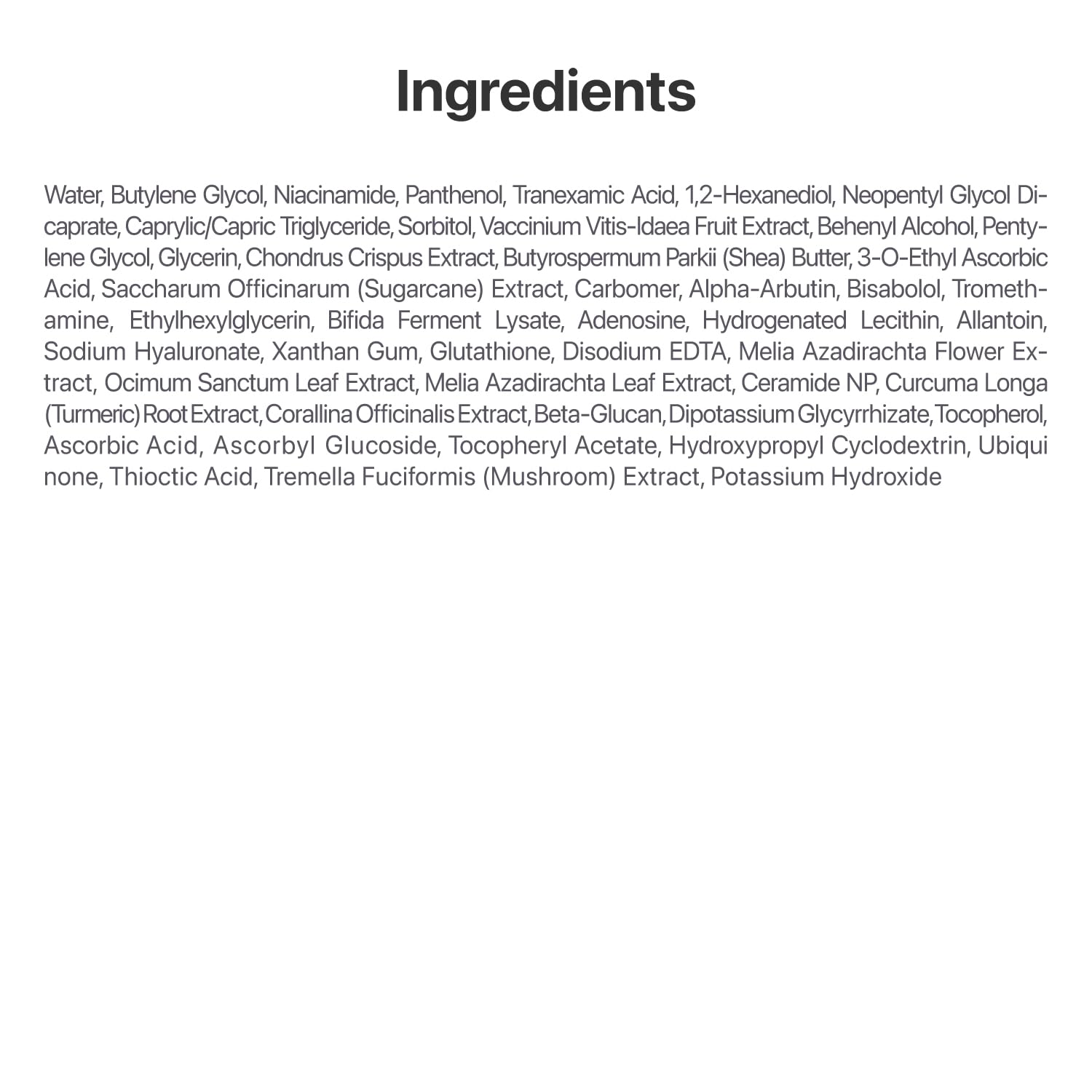 Numbuzin - No.5 Vitamin Concentrated Serum