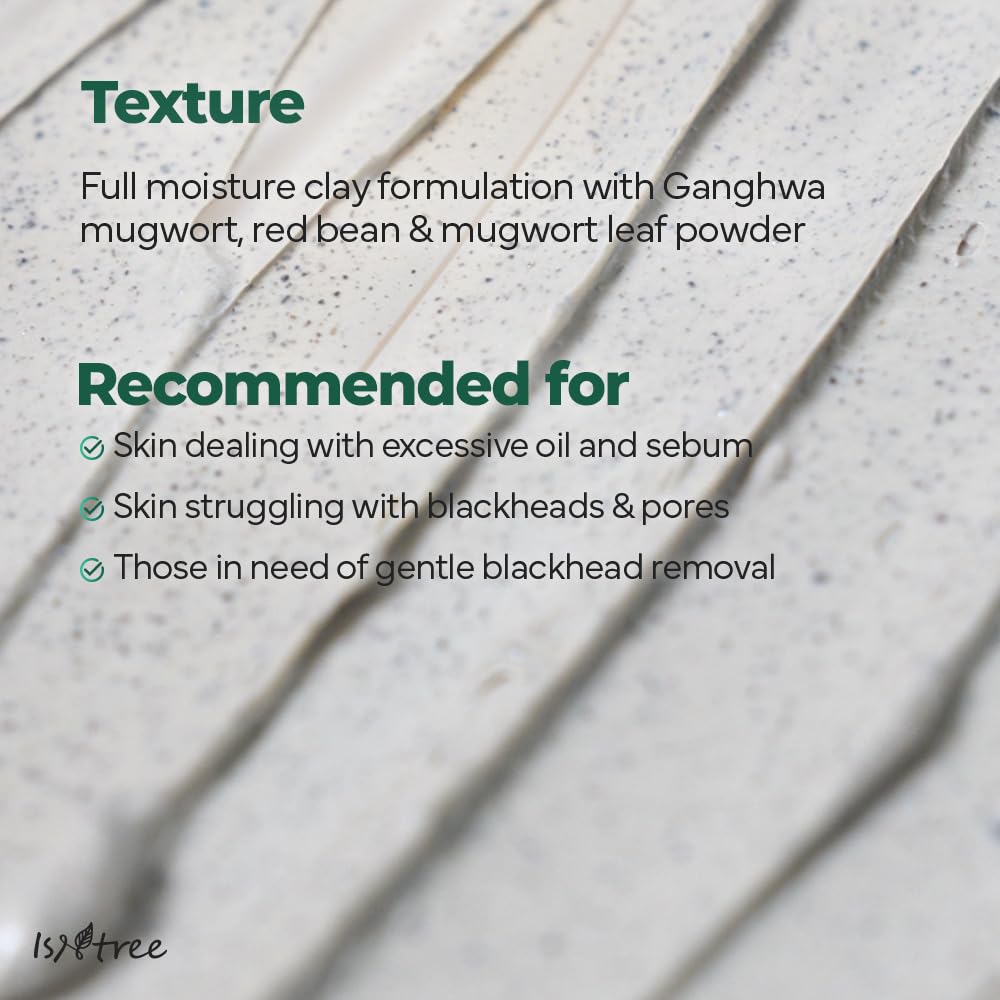 Isntree - Mugwort Calming Clay Mask