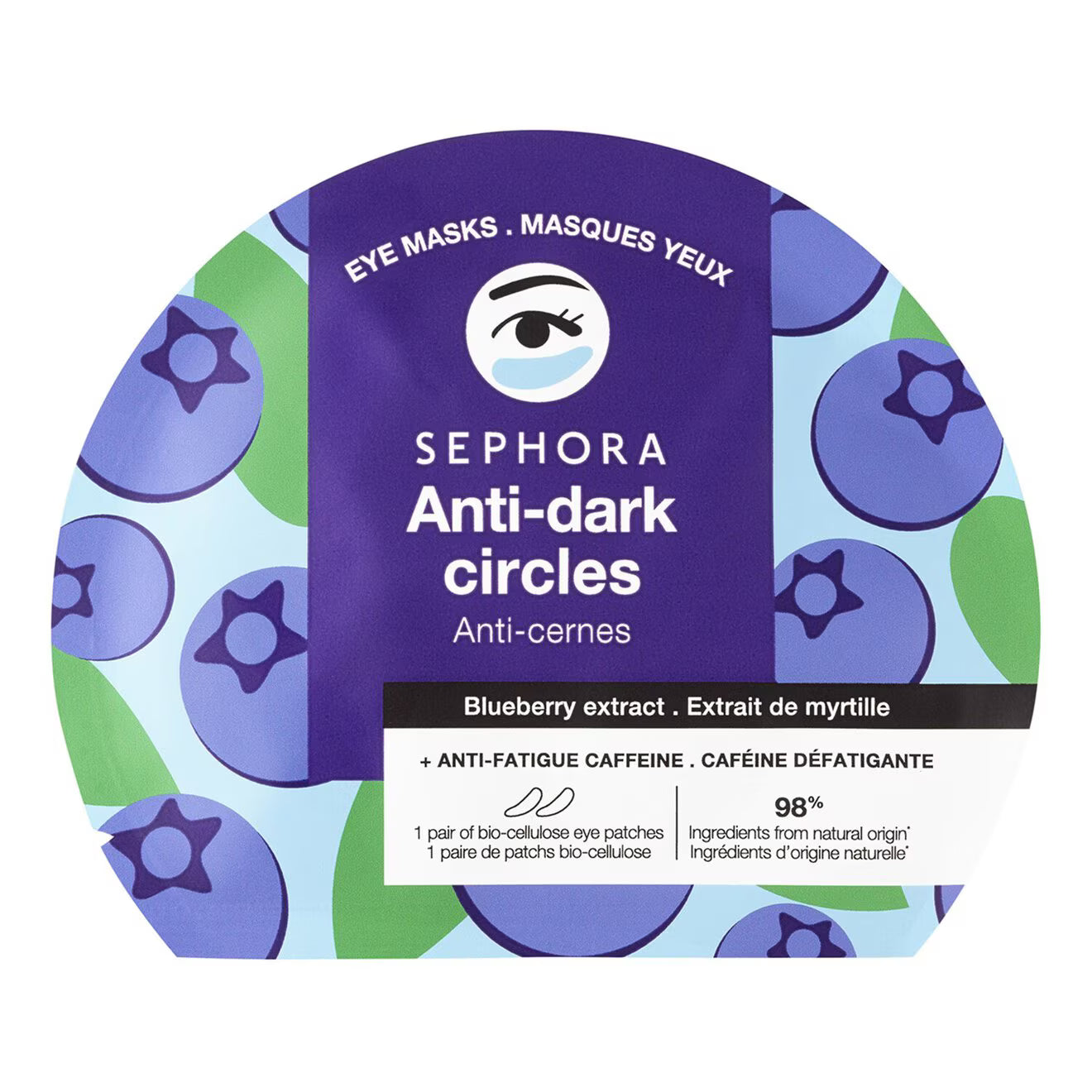 Sephora Anti-Fatigue Eye Masks - Bio-Cellulose Masks