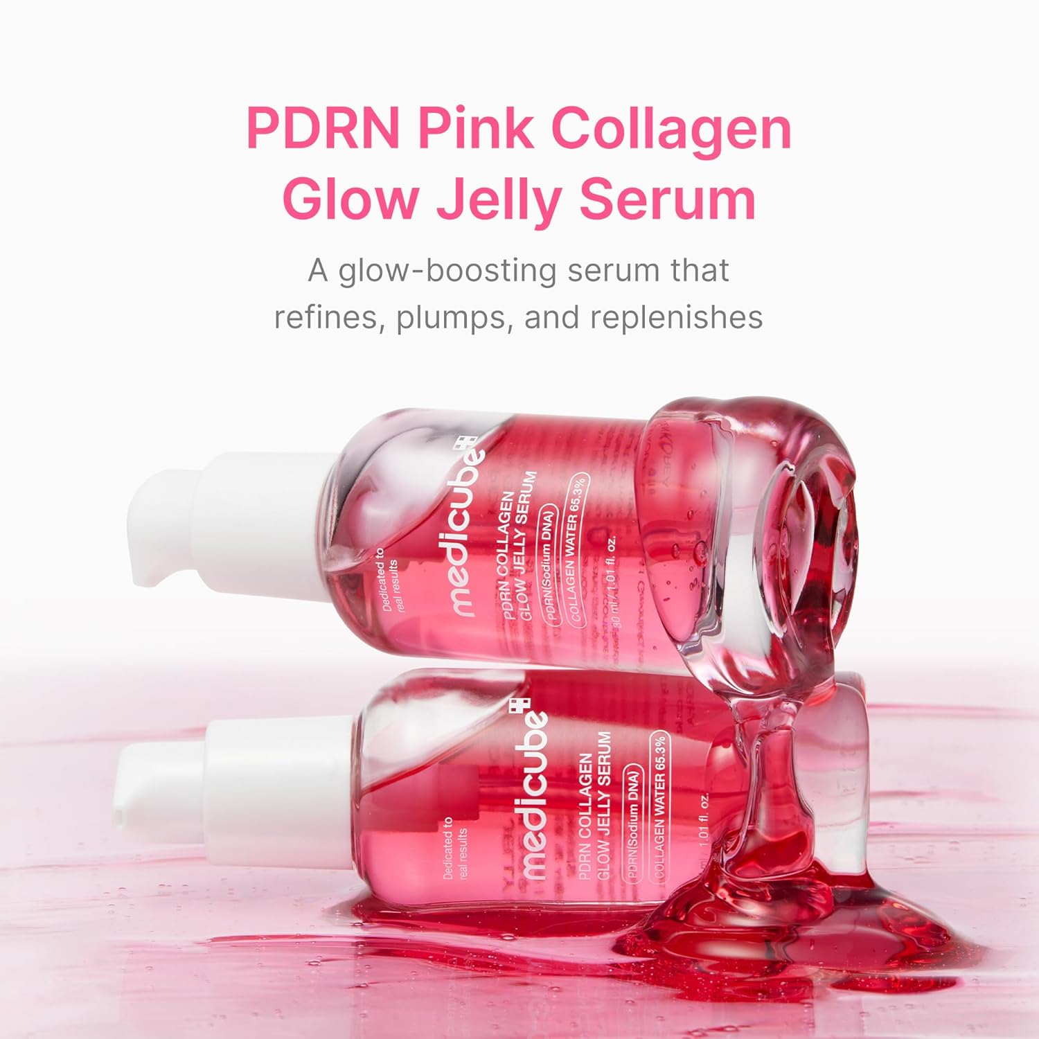 medicube - PDRN Pink Collagen Glow Jelly Serum