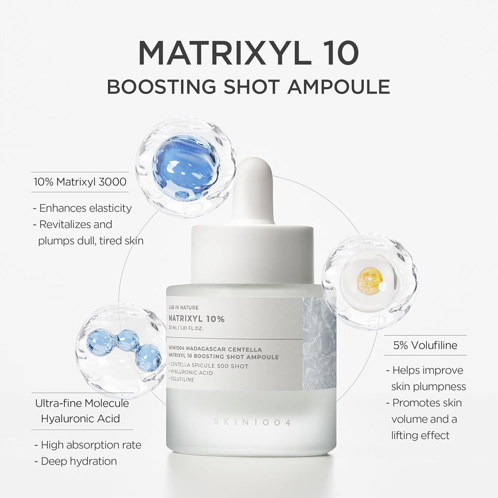 SKIN 1004 - Lab in Nature Madagascar Centella Matrixyl 10 Boosting Shot Ampoule