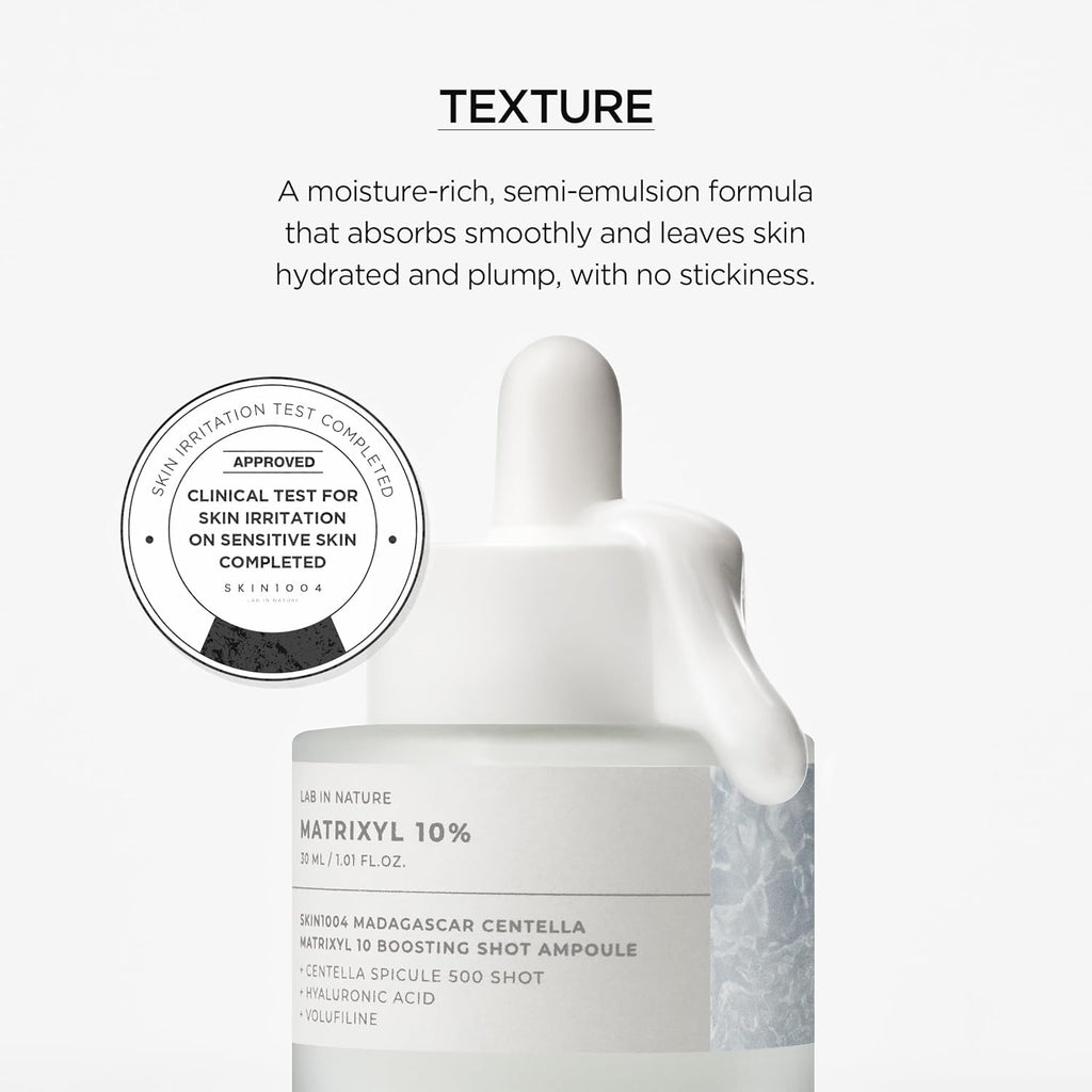 SKIN 1004 - Lab in Nature Madagascar Centella Matrixyl 10 Boosting Shot Ampoule