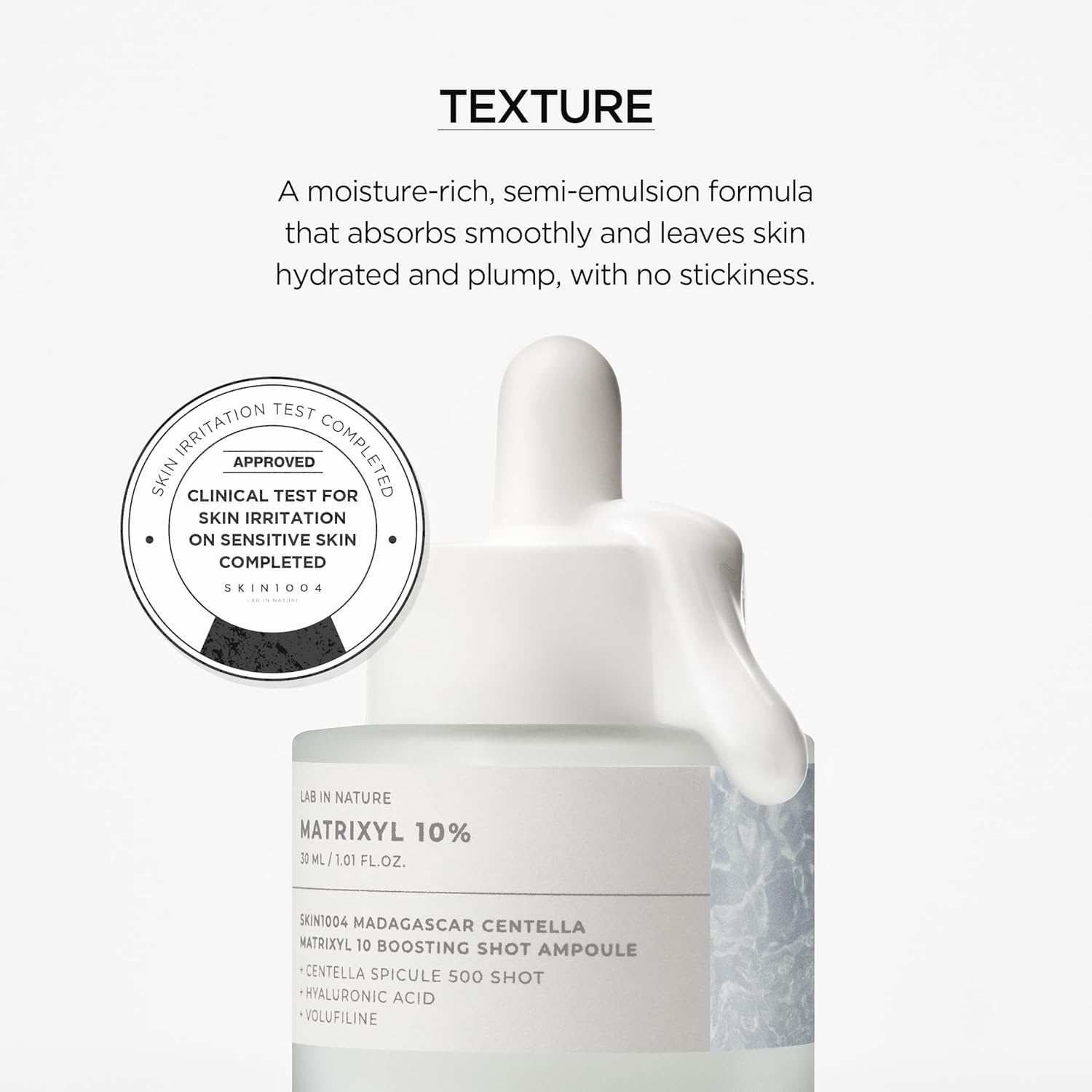 SKIN 1004 - Lab in Nature Madagascar Centella Matrixyl 10 Boosting Shot Ampoule