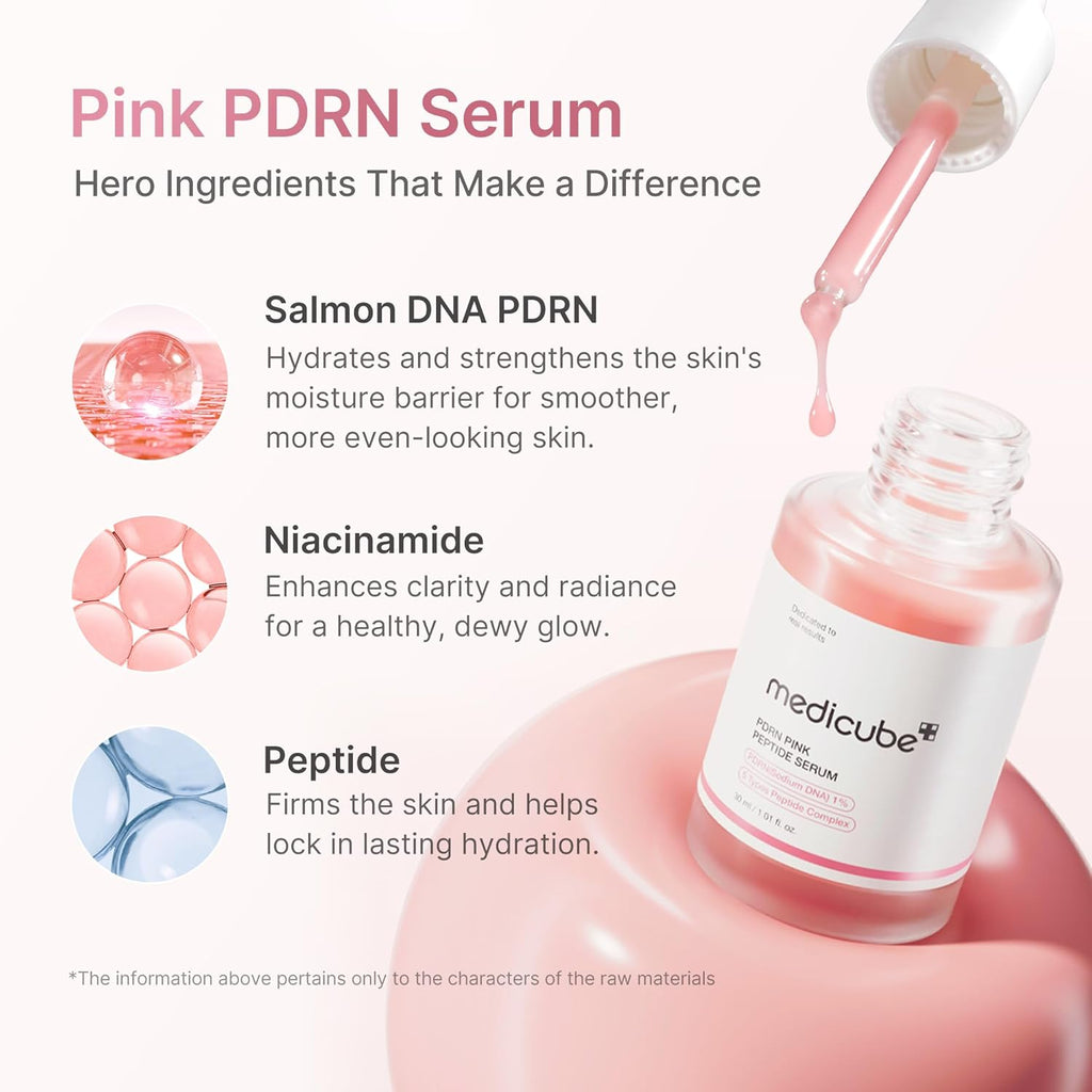 medicube - PDRN Pink Peptide Serum 30ml