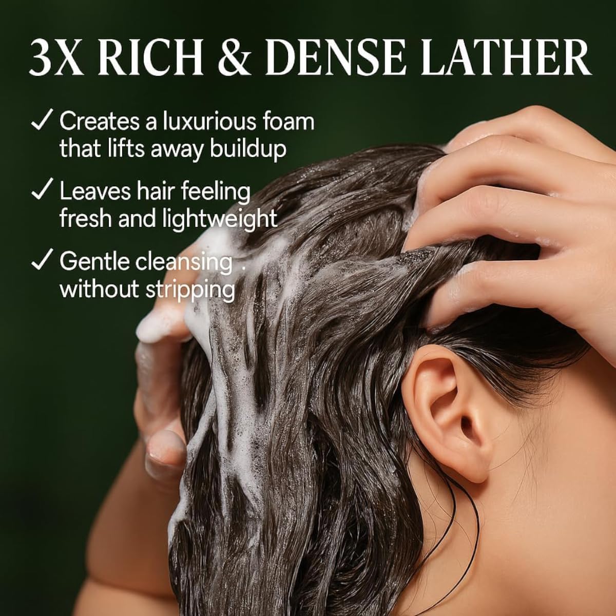 Nature Seven Green Soap Shampoo, Nature Triangle Shampoo Soap Bar