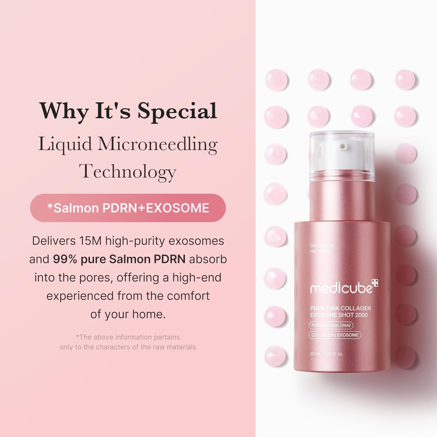 medicube - PDRN Pink Collagen Exosome Shot Serum 2000 30ml