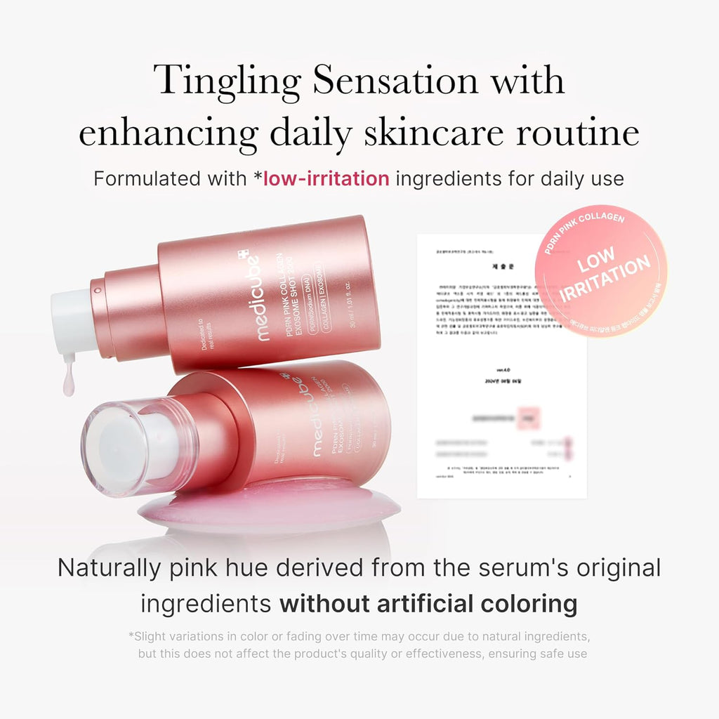 medicube - PDRN Pink Collagen Exosome Shot Serum 2000 30ml