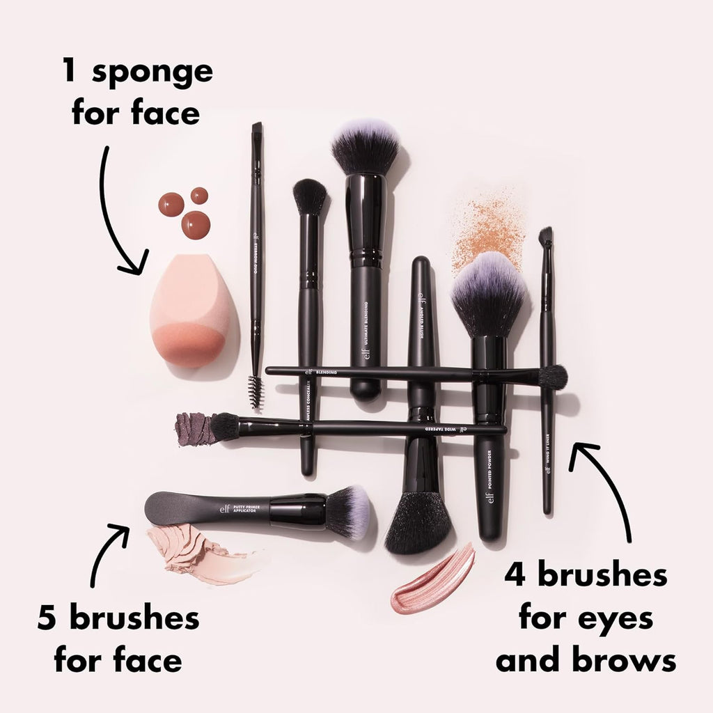 e.l.f. - Ten Out Of Ten Brush Set