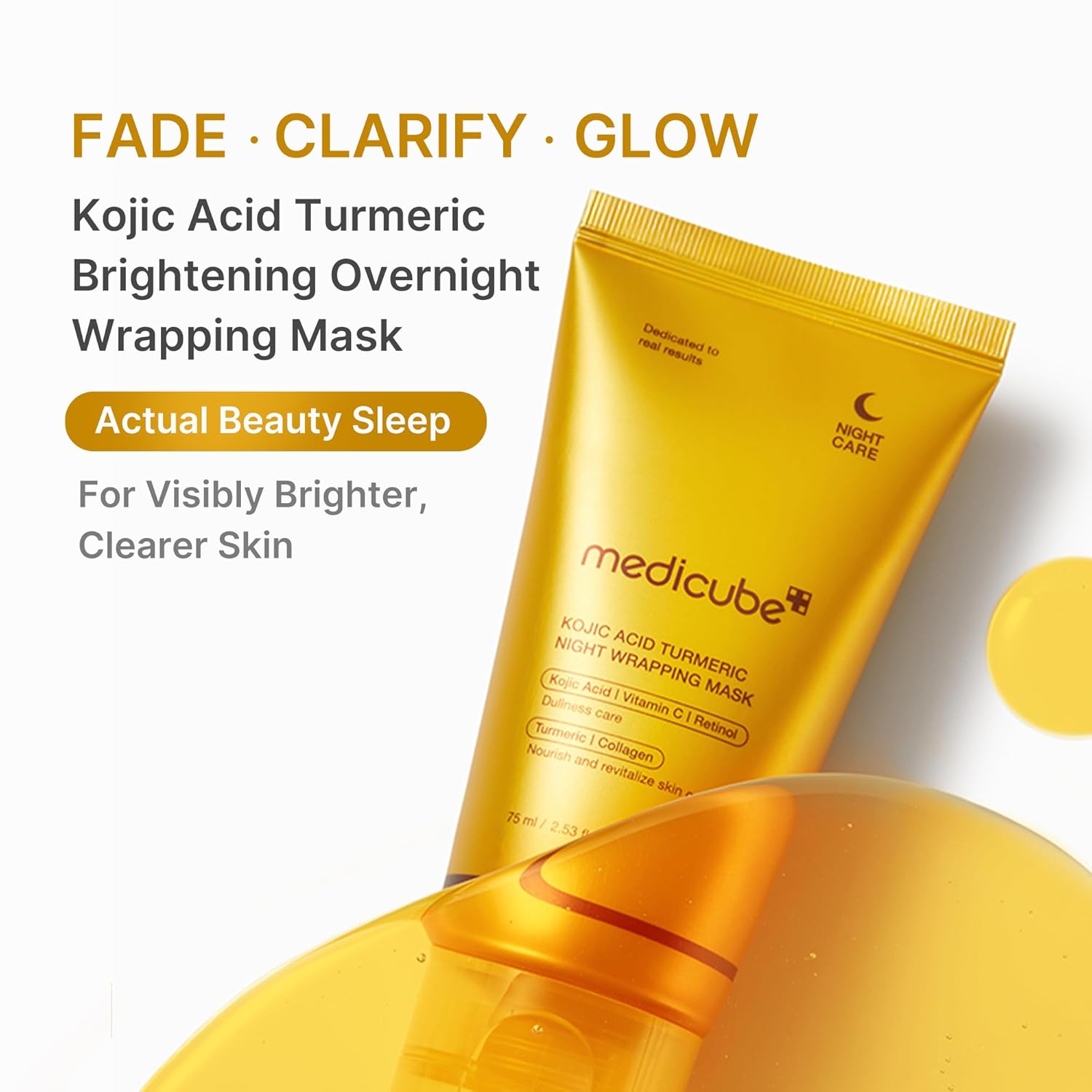 medicube - Kojic Acid Turmeric Night Wrapping Mask