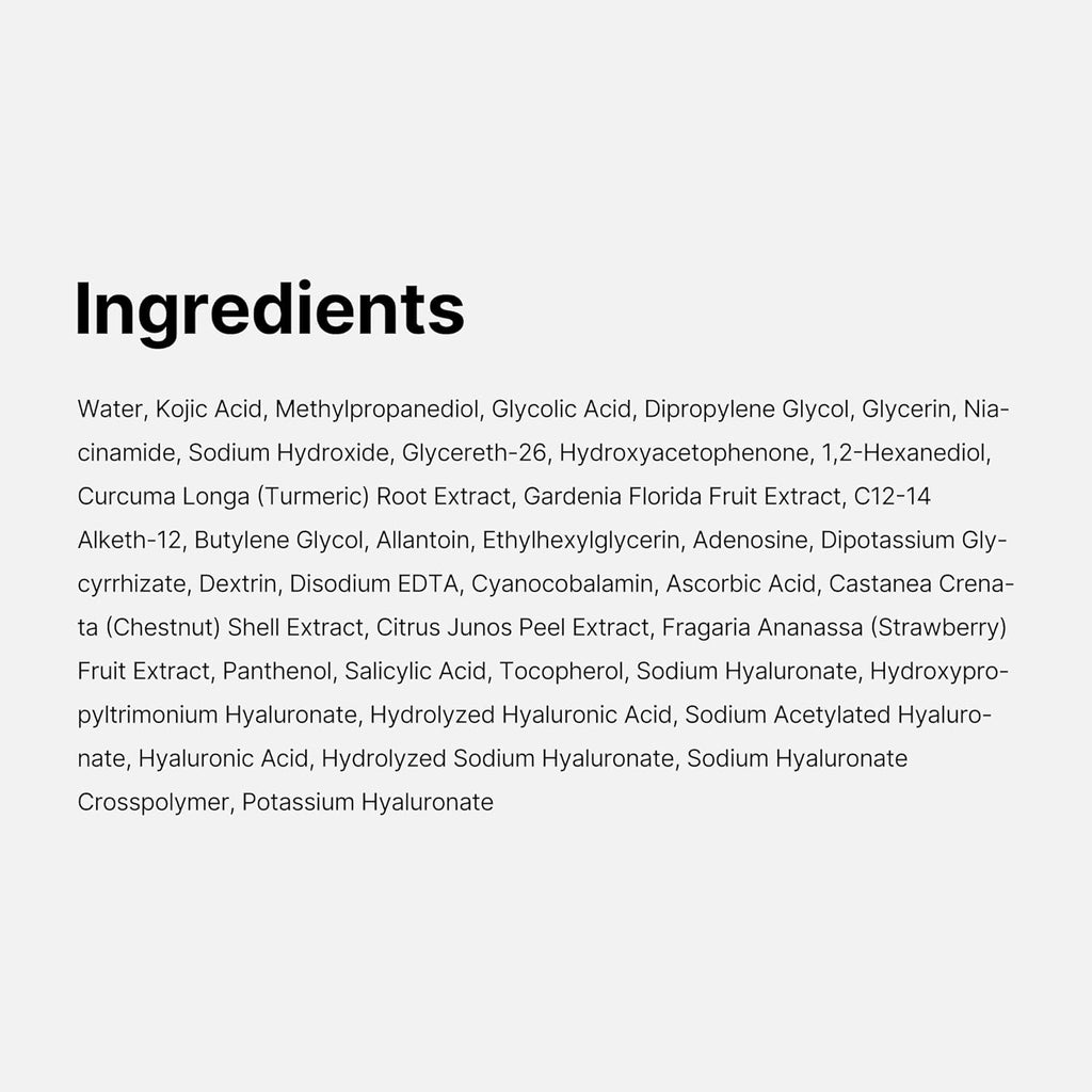 Medicube – Kojic Acid Turmeric Pad