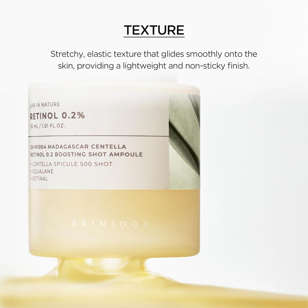 SKIN1004 - Lab in Nature Madagascar Centella Retinol 0.2 Boosting Shot Ampoule