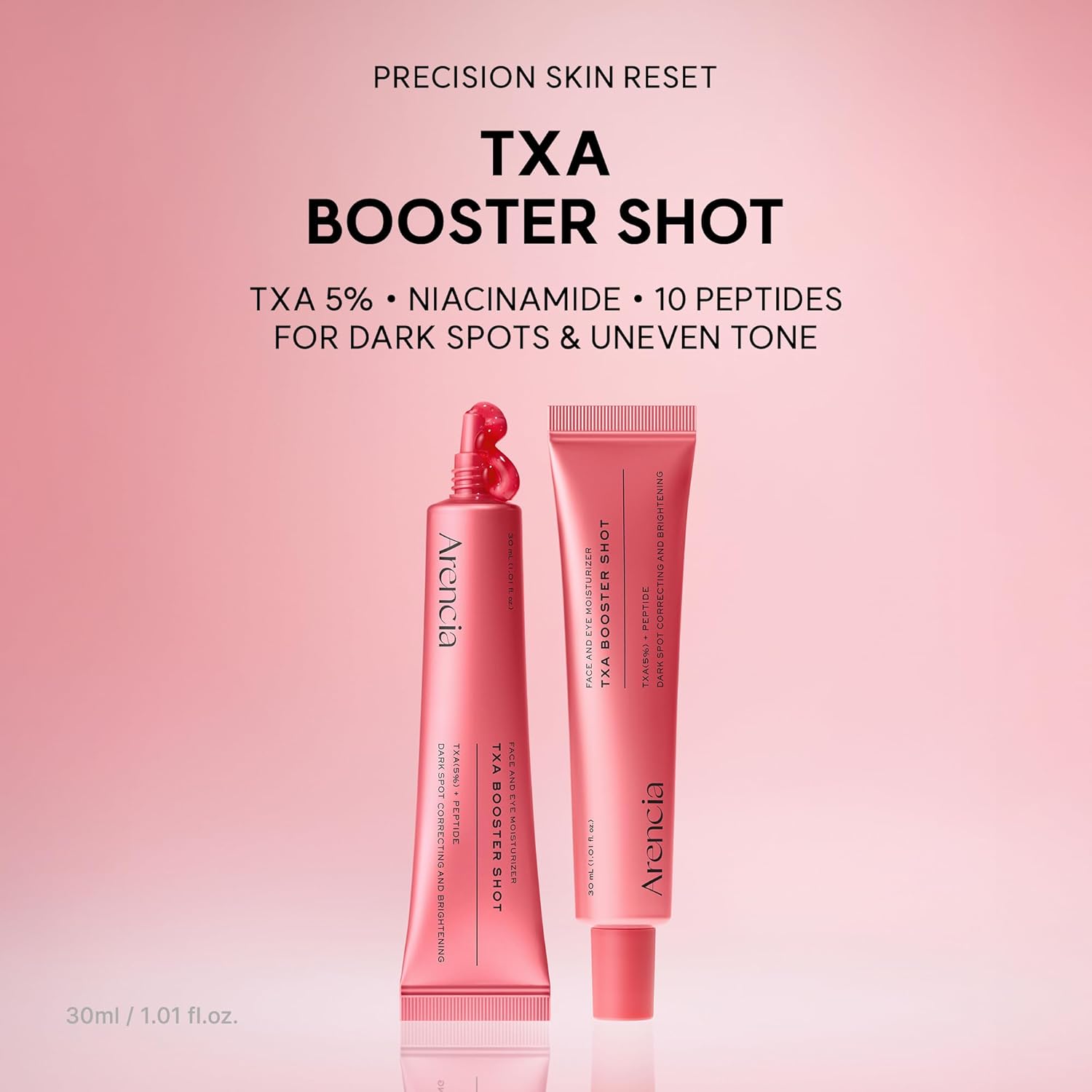 Arencia - TXA Booster Shot, Intensive Dark Spot Correcting Serum with 5% TXA, Niacinamide & 10 Peptides