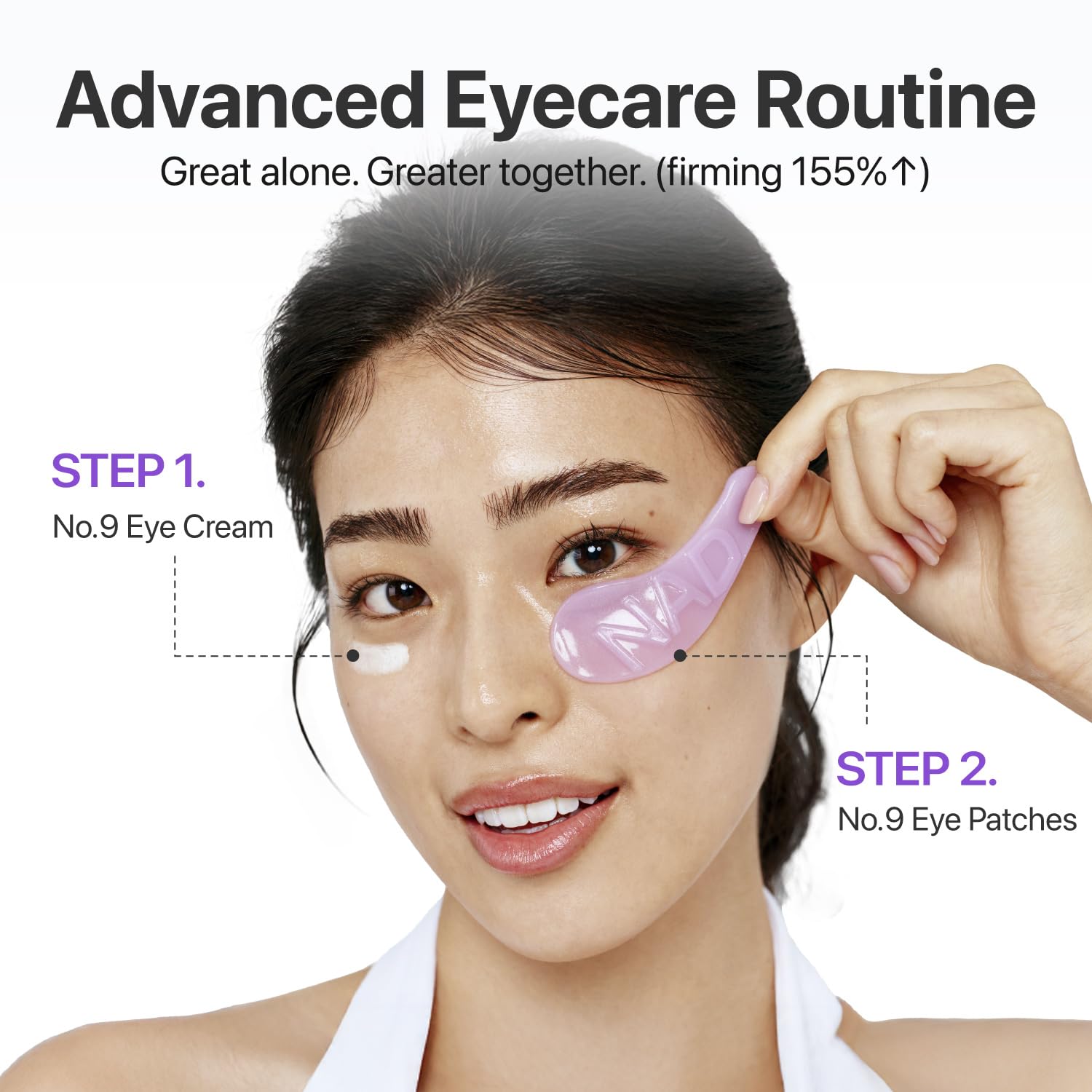 numbuzin – No.9 NAD+ Collagen Under Eye Patches