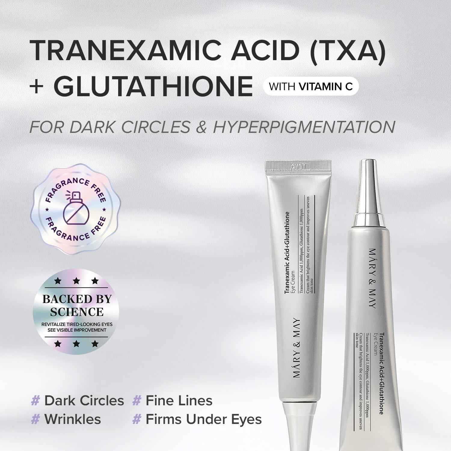 Mary&May - Tranexamic Acid + Glutathione Eye Cream