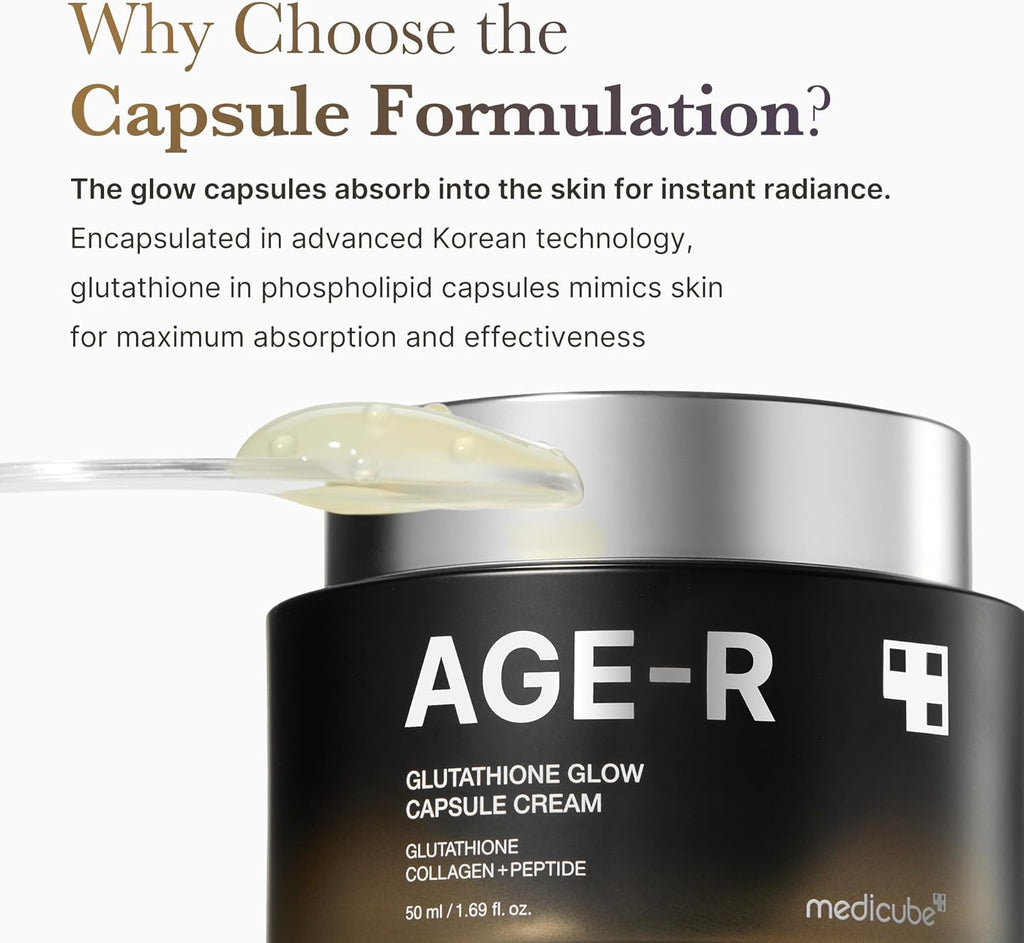 medicube - AGE-R Glutathione Glow Capsule Cream
