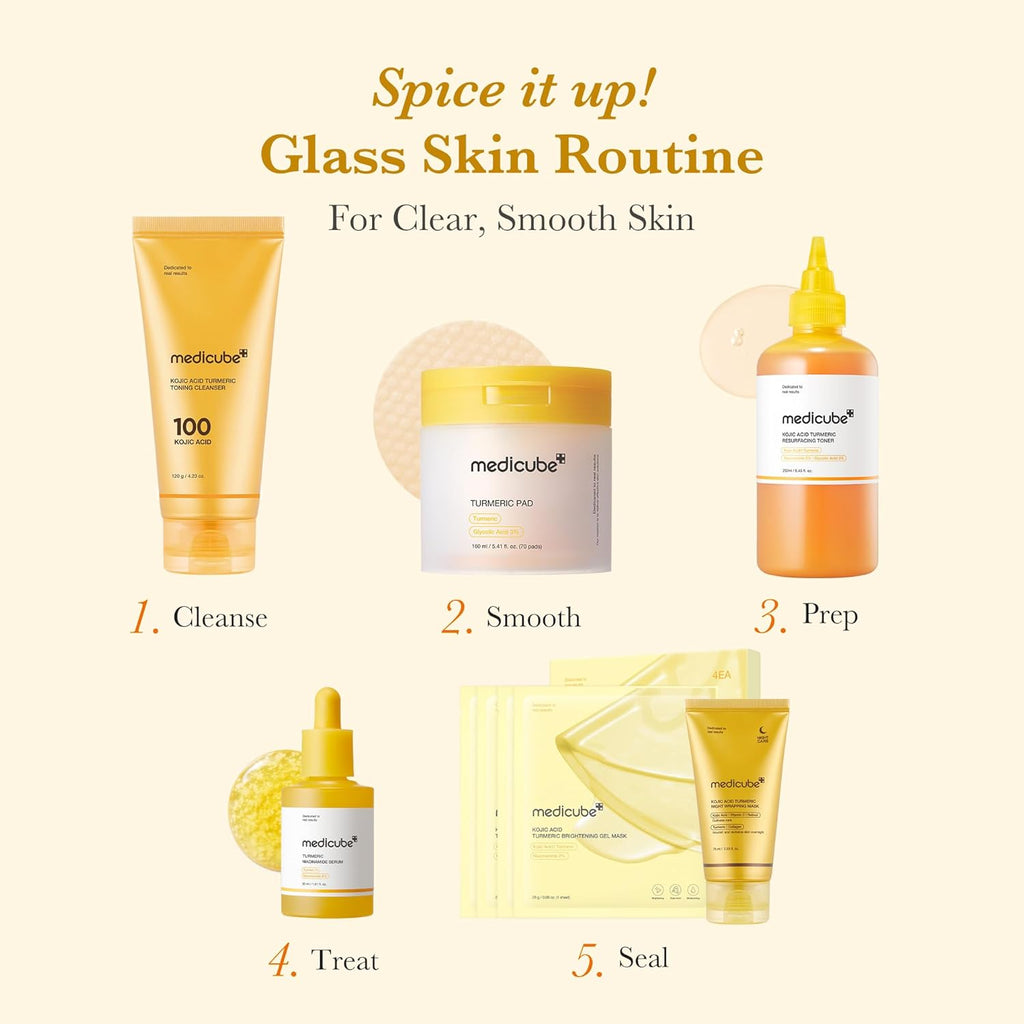 Medicube – Kojic Acid Turmeric Pad