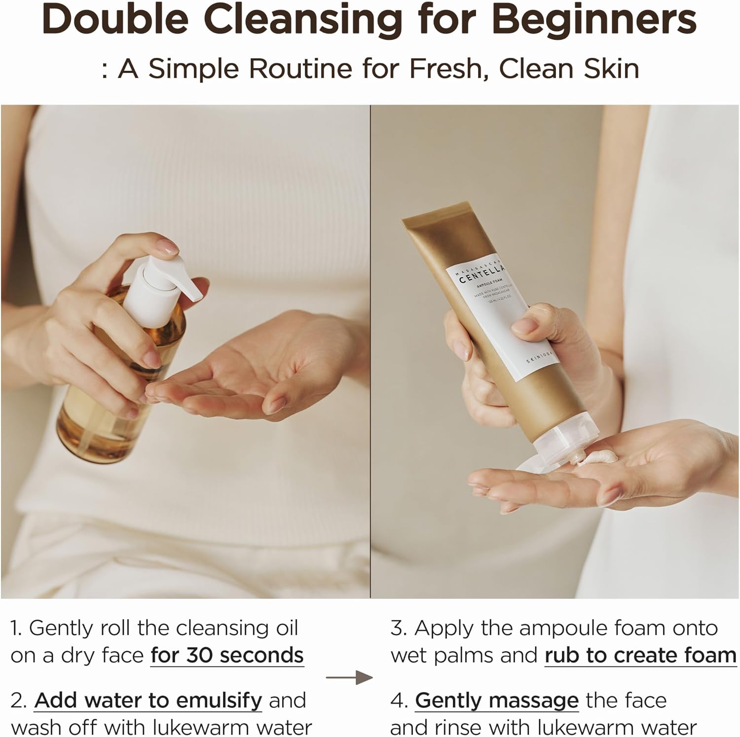 SKIN1004 - Madagascar Centella Double Cleansing Duo Set