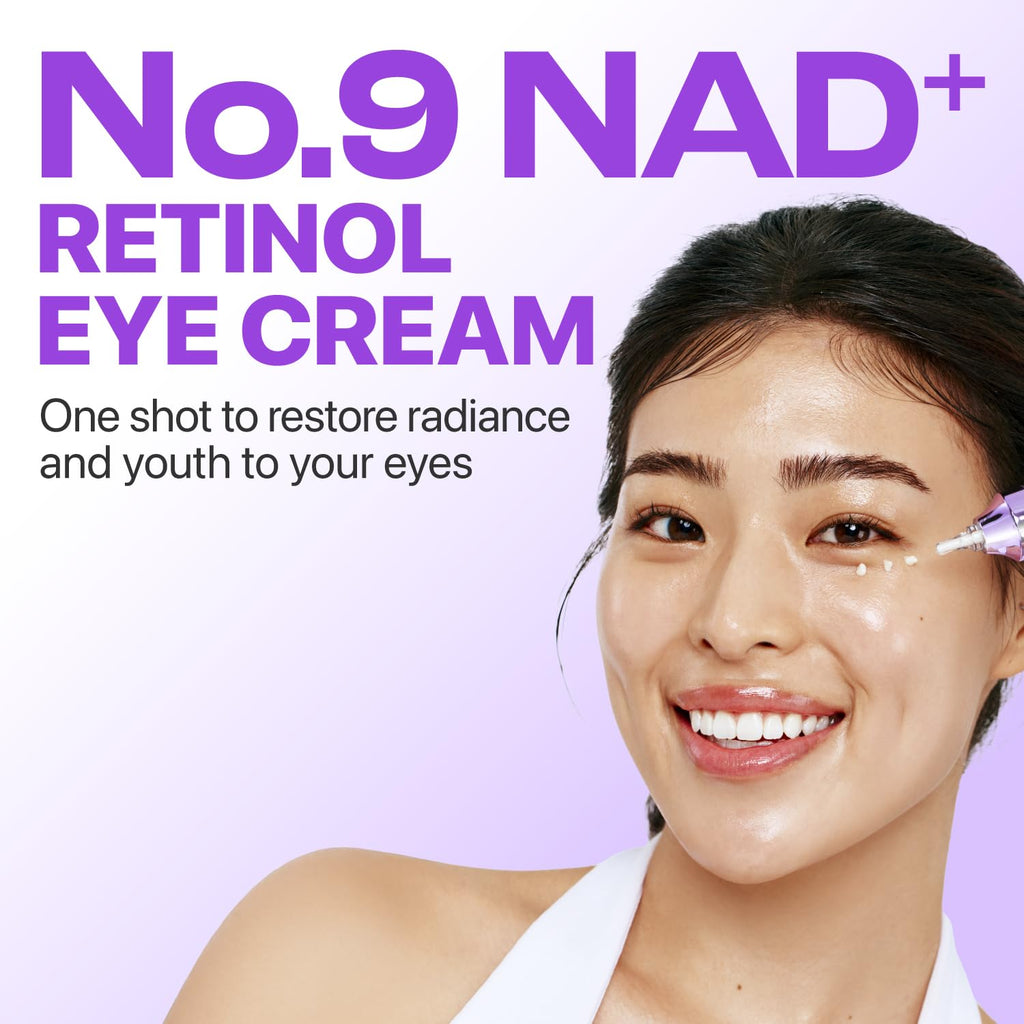 numbuzin No.9 NAD+ Retinol Volumetox Eye Cream
