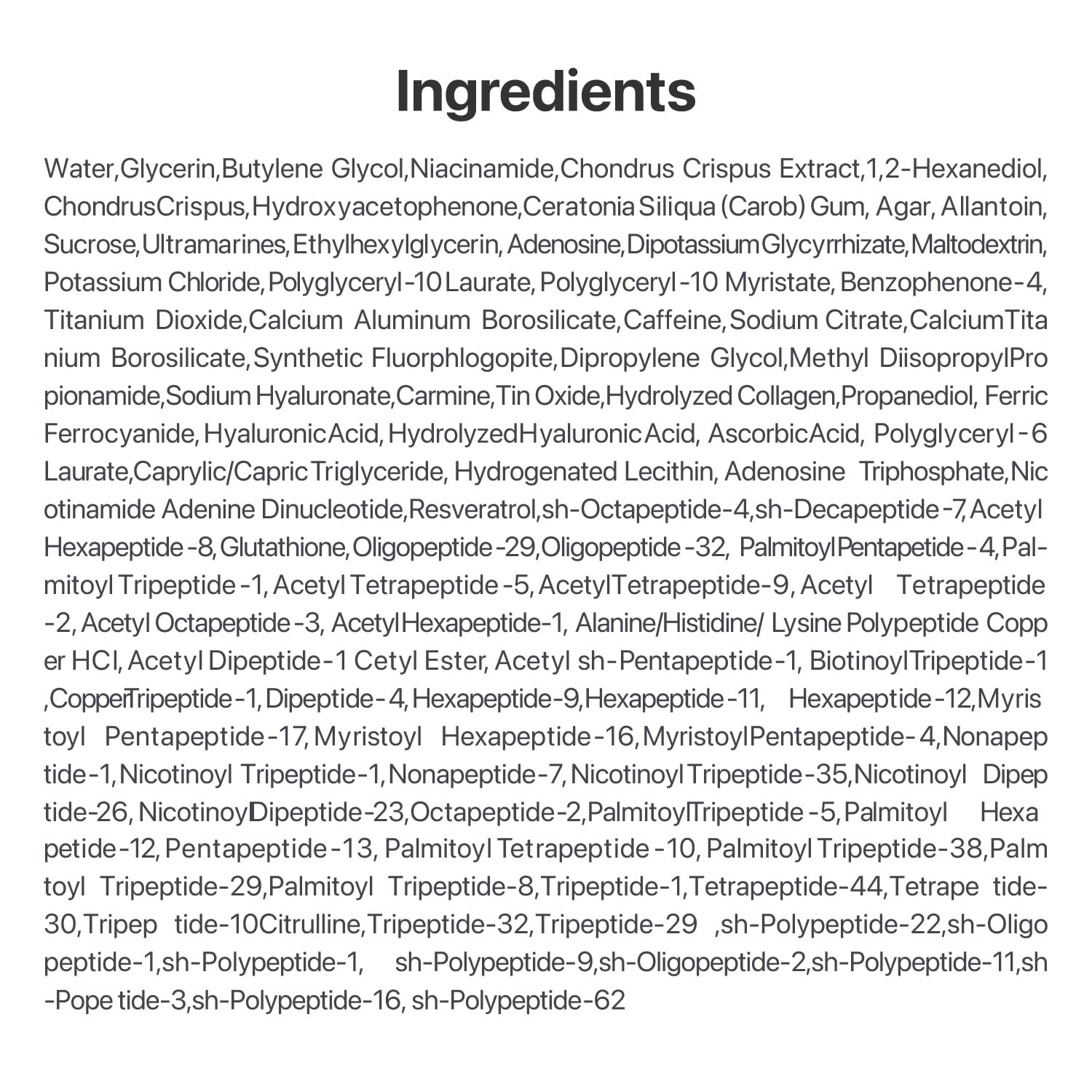 numbuzin – No.9 NAD+ Collagen Under Eye Patches