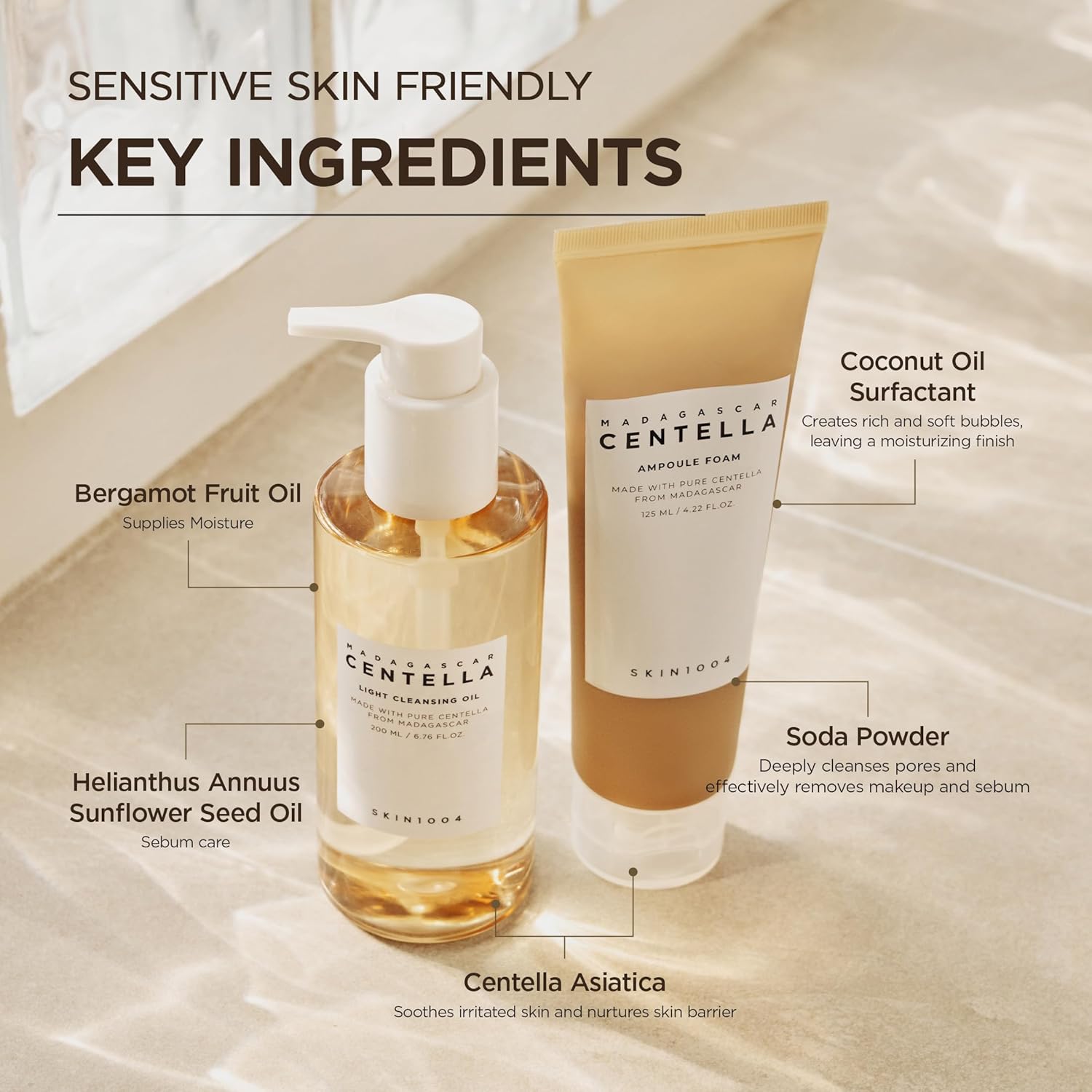 SKIN1004 - Madagascar Centella Double Cleansing Duo Set