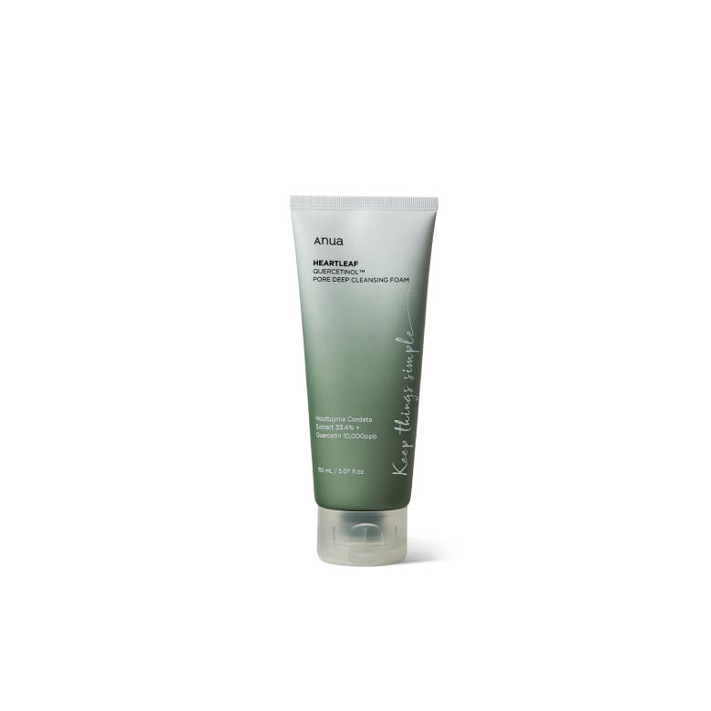 Anua - Heartleaf Quercetinol Pore Deep Cleansing Foam