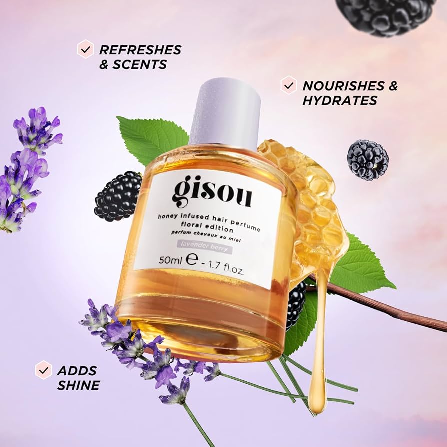 gisou - Honey Infused Hair Perfume Wildflower Honey | Pink Musee Egypt