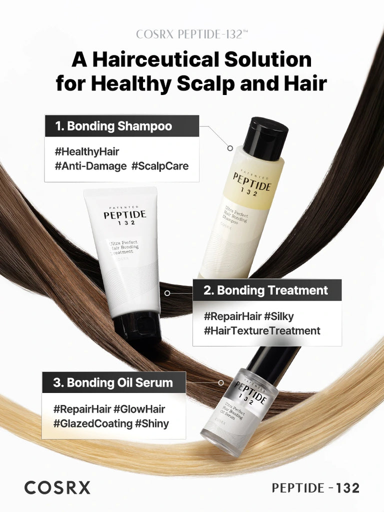 COSRX - Peptide 132 Ultra Perfect Hair Bonding Shampoo