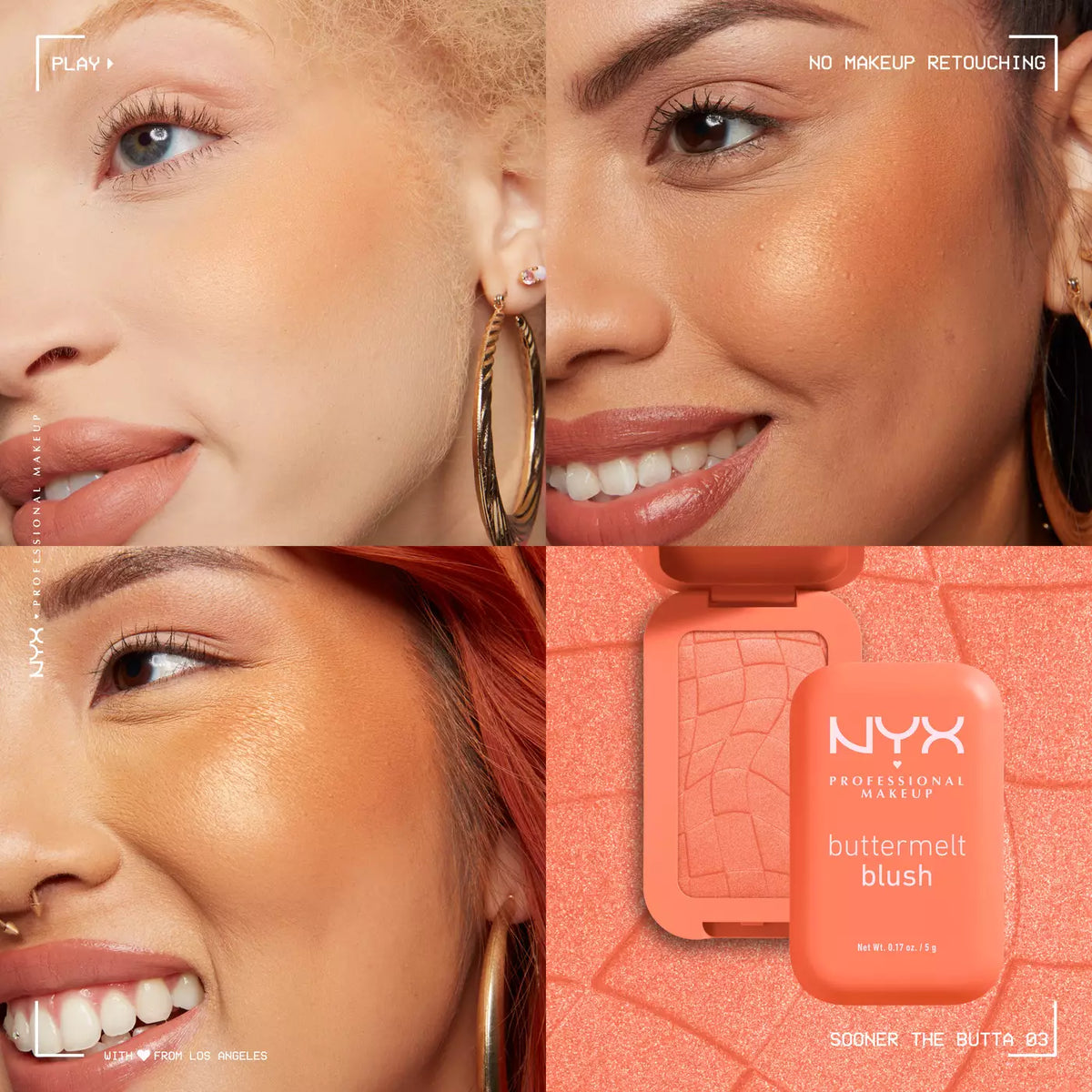 NYX Buttermelt Powder Blush | Pink Musee Egypt