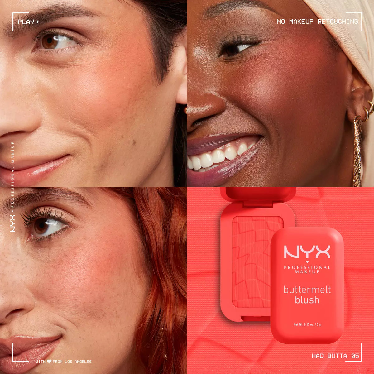 NYX Buttermelt Powder Blush | Pink Musee Egypt