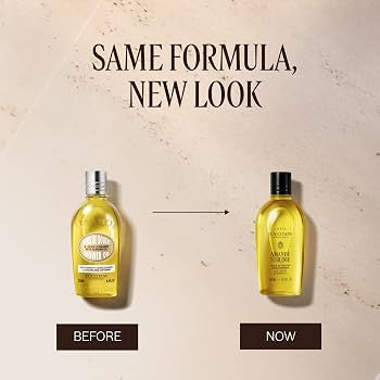 L'OCCITANE - Almond (Amande Sublime) Shower Oil (35 ml) | Pink Musee Egypt