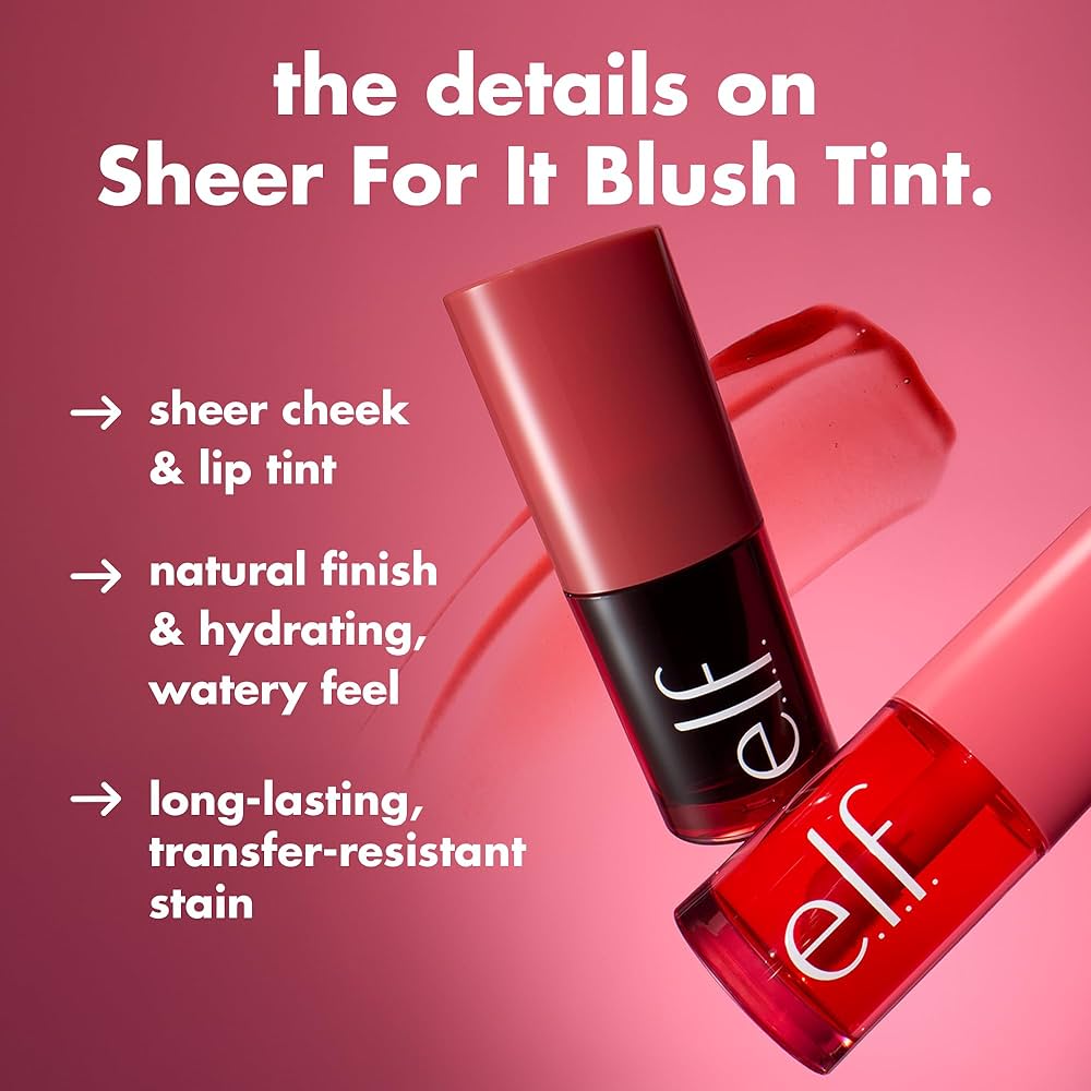 e.l.f. Sheer For It Blush Tint | Pink Musee Egypt