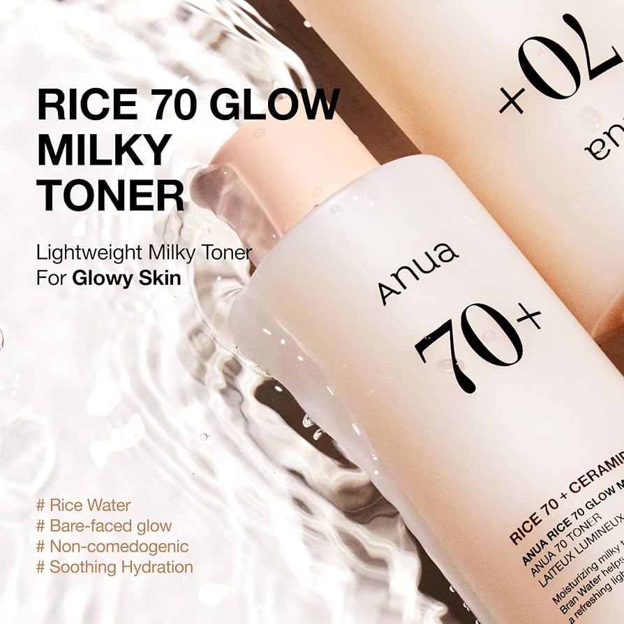 Anua - Rice 70 Glow Milky Toner | Pink Musee Egypt