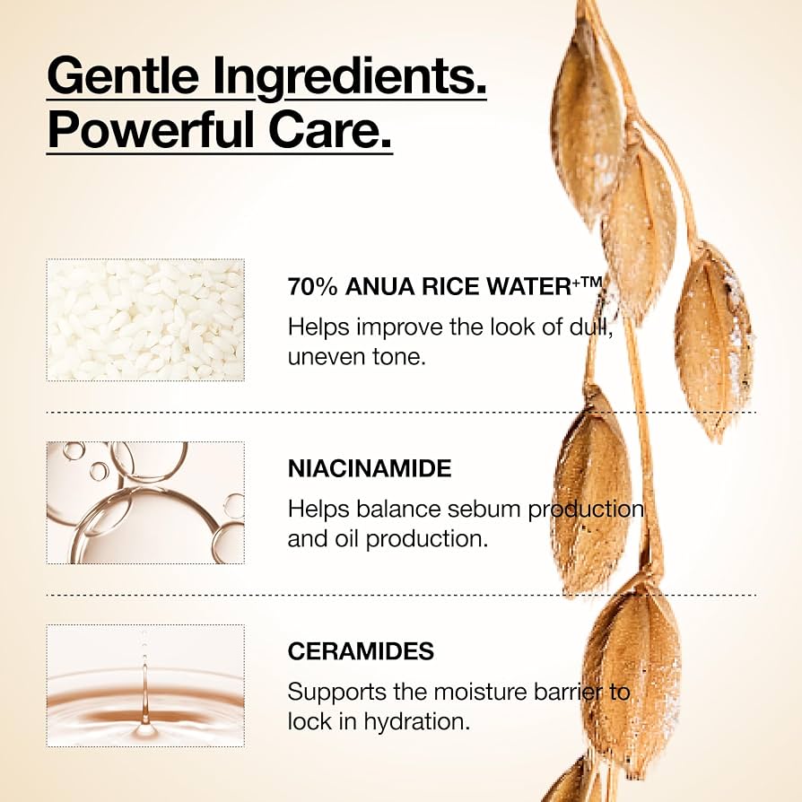 Anua - Rice 70 Glow Milky Toner | Pink Musee Egypt