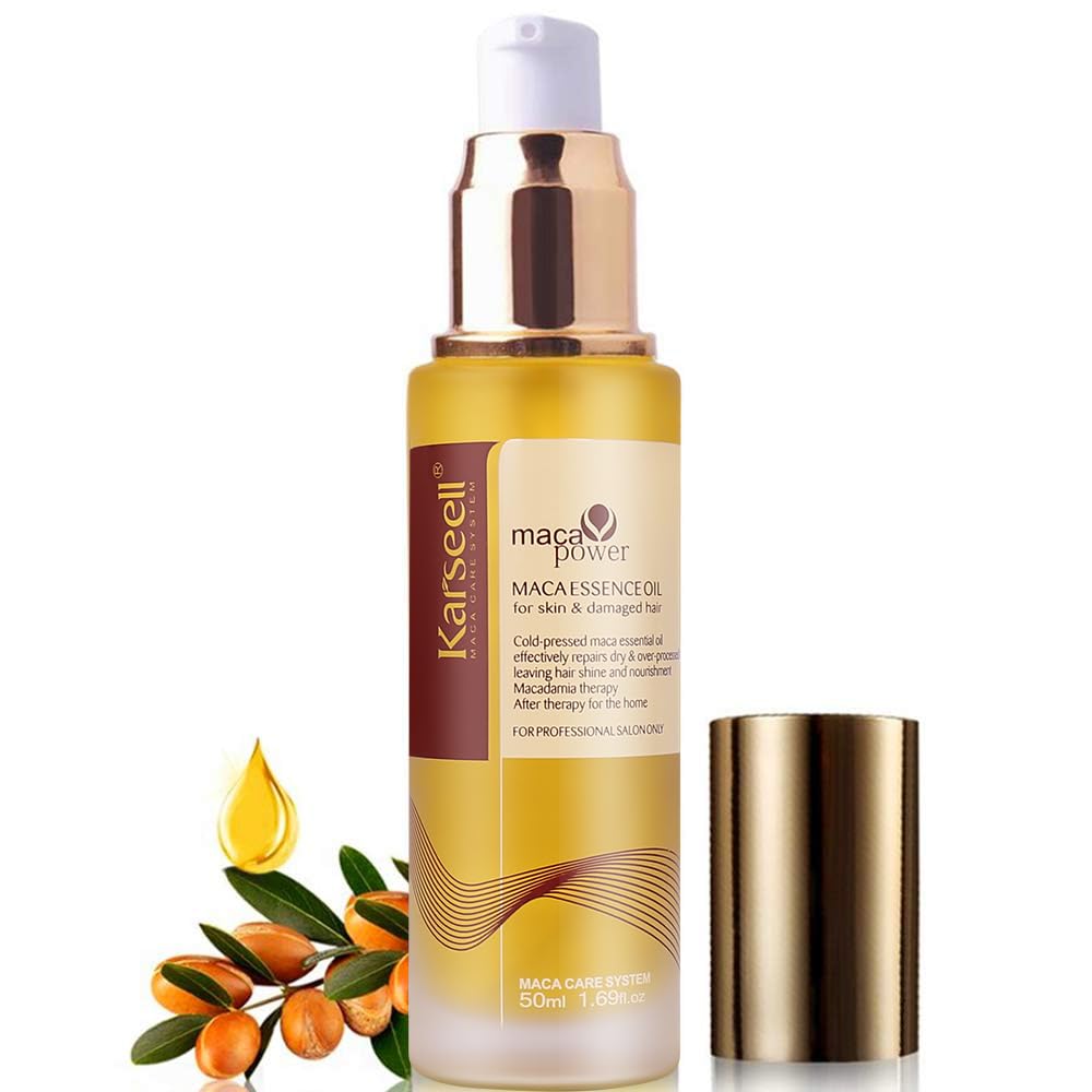 Karseell Maca Power Essence Hair Oil for Body and Damaged Hair 50 ml