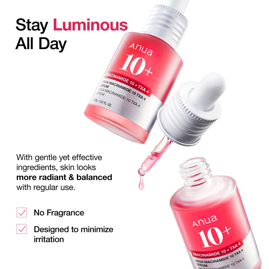 Anua - Niacinamide 10% + TXA 4% Dark Spot Correcting Serum