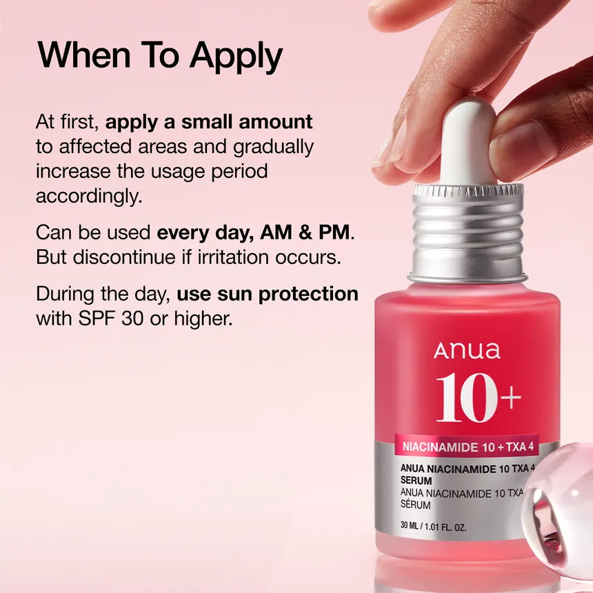 Anua - Niacinamide 10% + TXA 4% Dark Spot Correcting Serum
