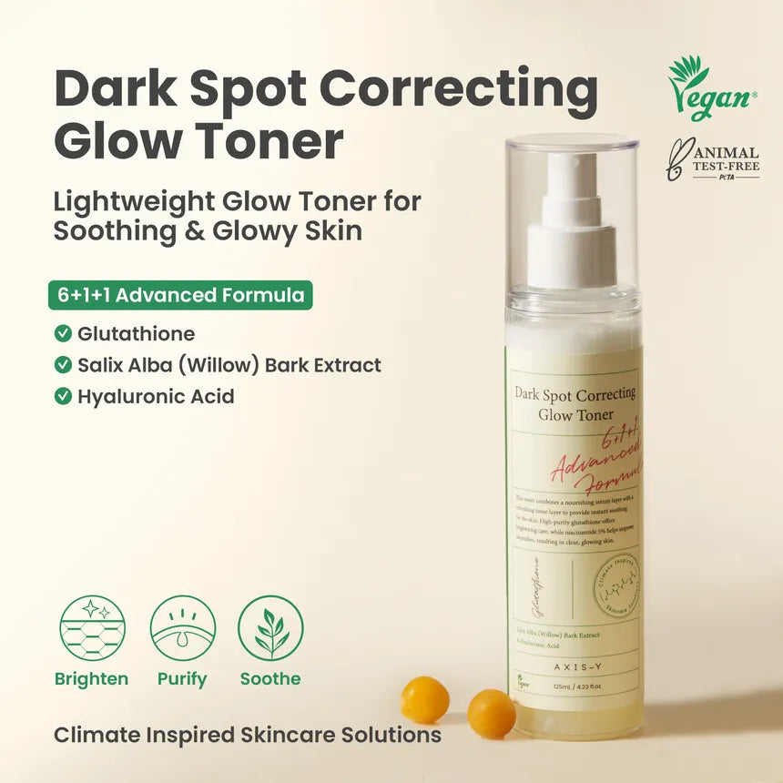 AXIS - Y - Dark Spot Correcting Glow Toner 125ml